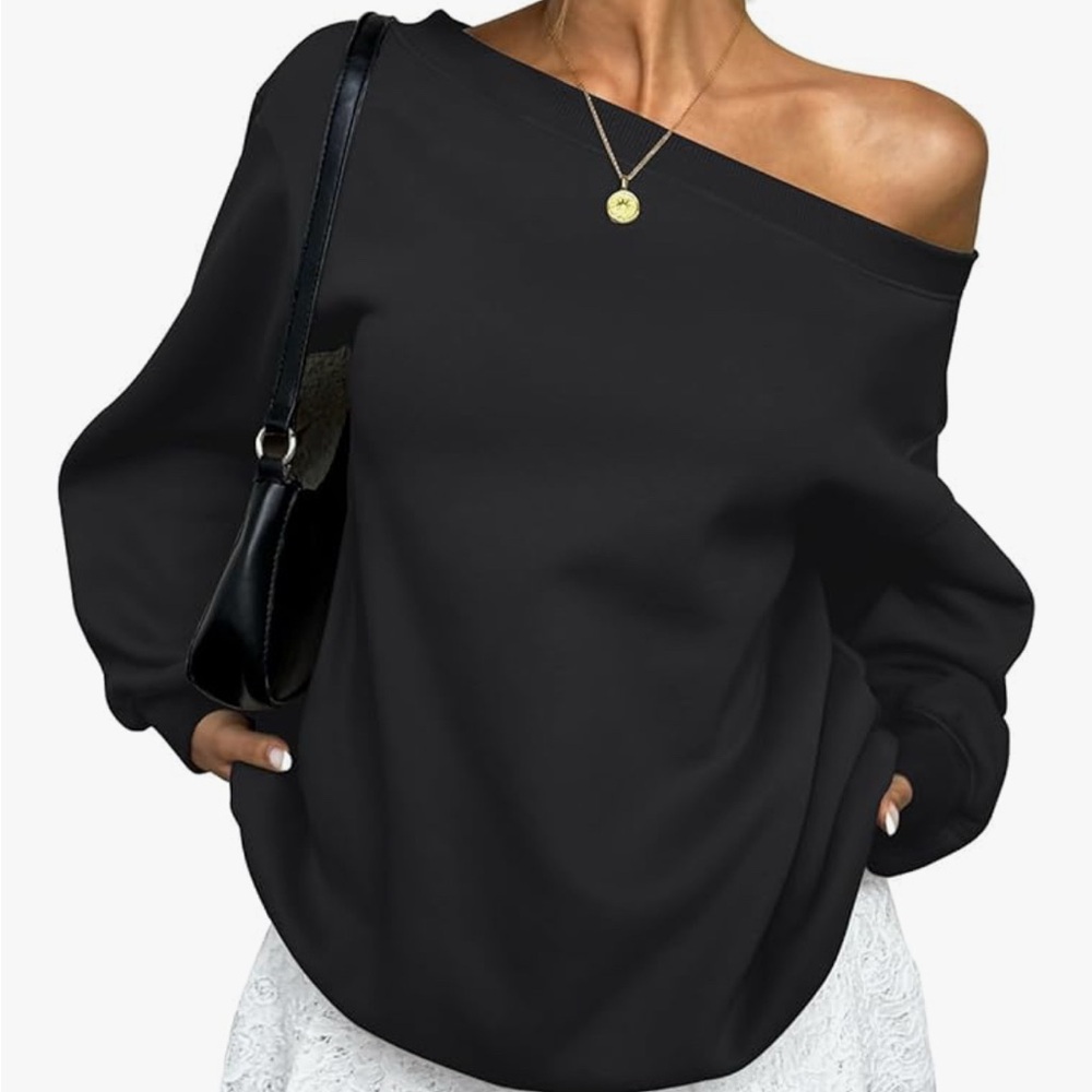 Woman’s Off-the-Shoulder autum fall Sweater - CHOOSE COLOR/SIZE)) s,m,L, xl,xxl